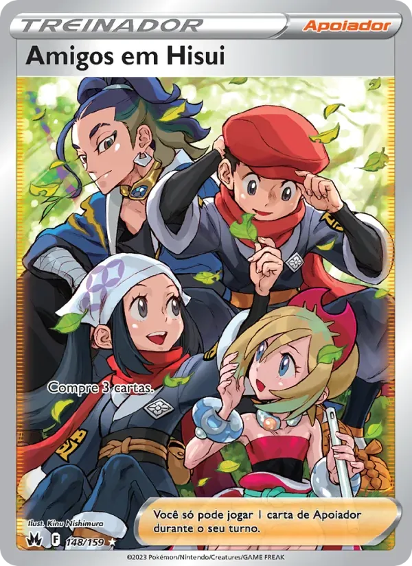 Amigos em Hisui 148/159 Realeza Absoluta