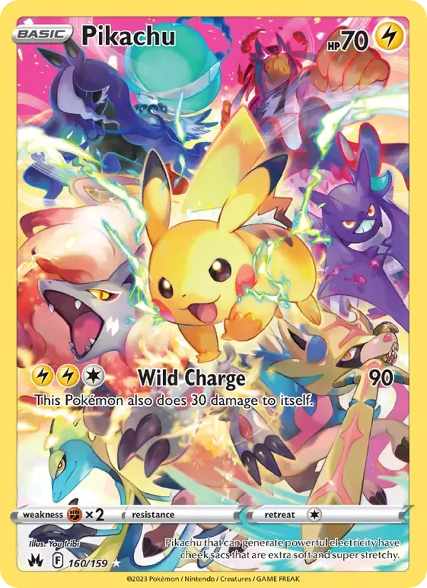 Pikachu 160/159 Realeza Absoluta