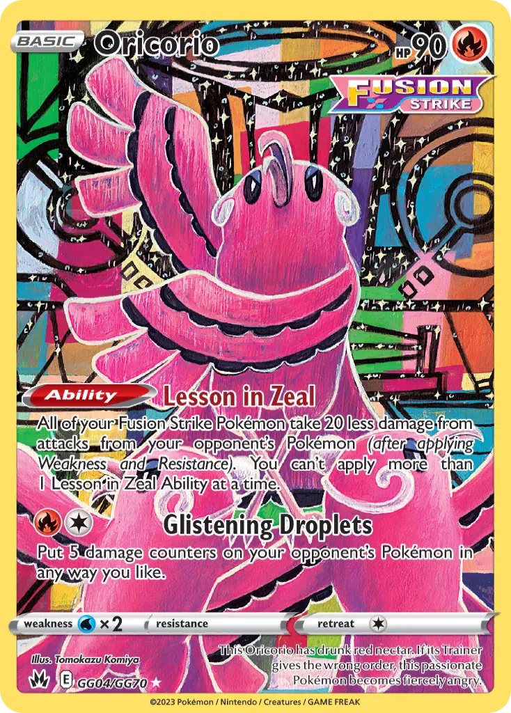 Oricorio GG04/70 Realeza Absoluta Galeria de Galar