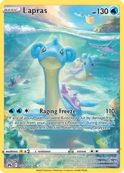 Lapras GG05 Realeza Absoluta Galeria de Galar