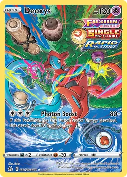 Deoxys GG12 Realeza Absoluta Galeria de Galar