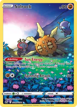 Solrock GG15 Realeza Absoluta Galeria de Galar