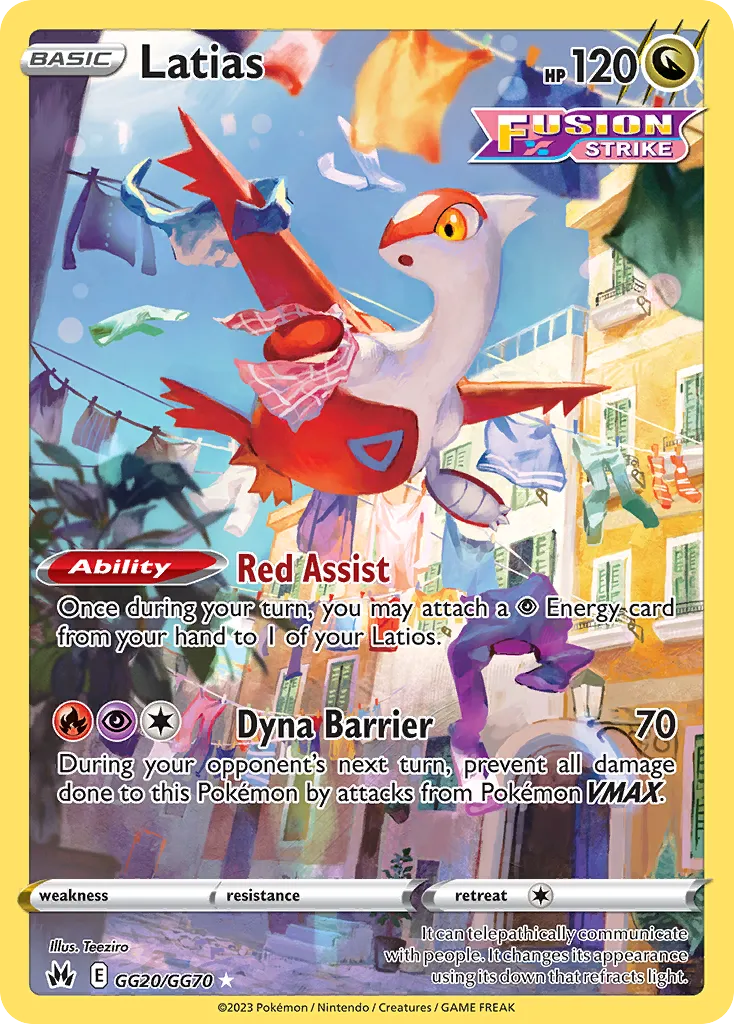 Latias GG20/70 Realeza Absoluta Galeria de Galar