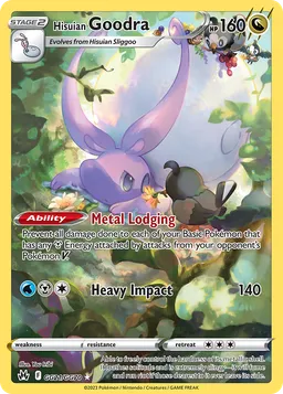Goodra de Hisui GG21 Realeza Absoluta Galeria de Galar