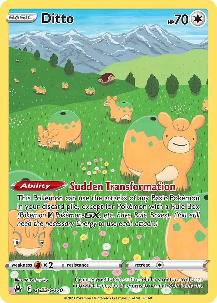 Ditto GG22/70 Realeza Absoluta Galeria de Galar