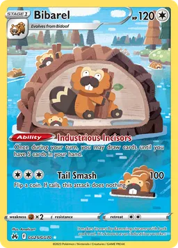 Bibarel GG25 Realeza Absoluta Galeria de Galar