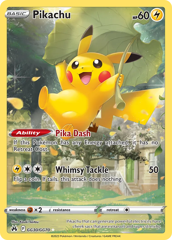 Pikachu GG30/70 Realeza Absoluta Galeria de Galar