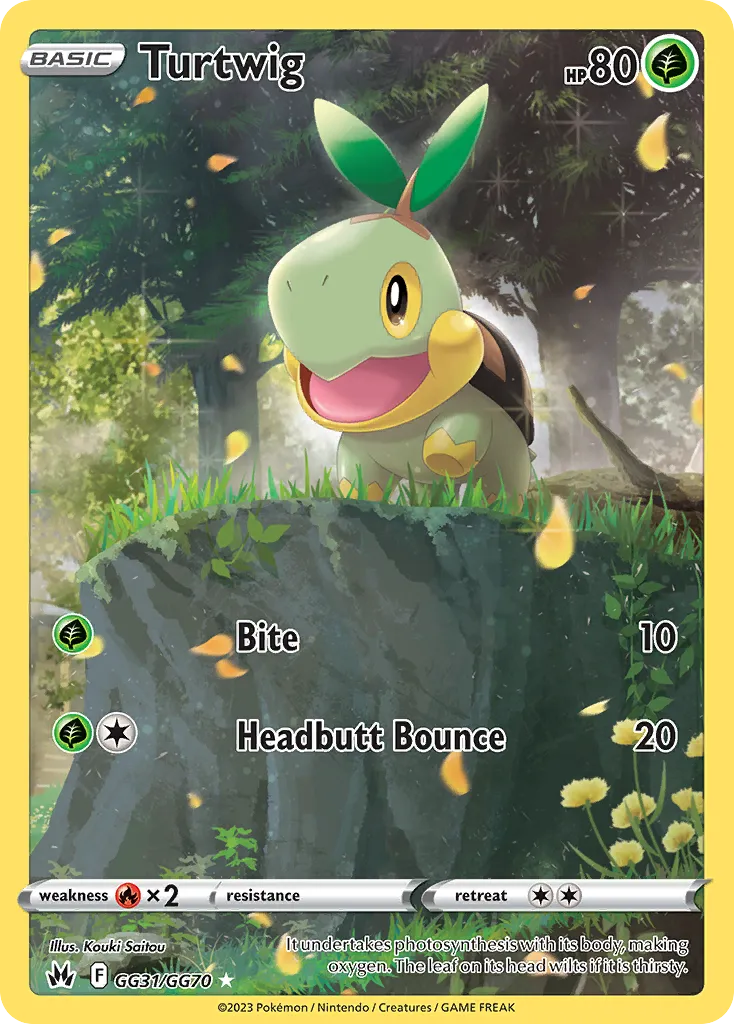 Turtwig GG31/70 Realeza Absoluta Galeria de Galar