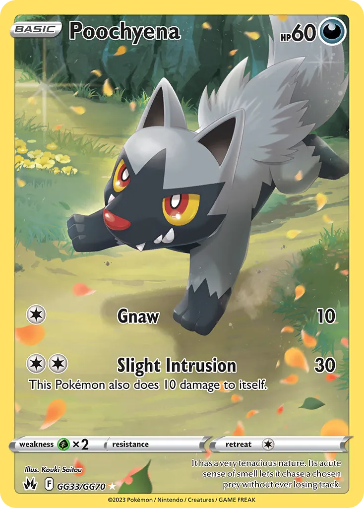 Poochyena GG33/70 Realeza Absoluta Galeria de Galar