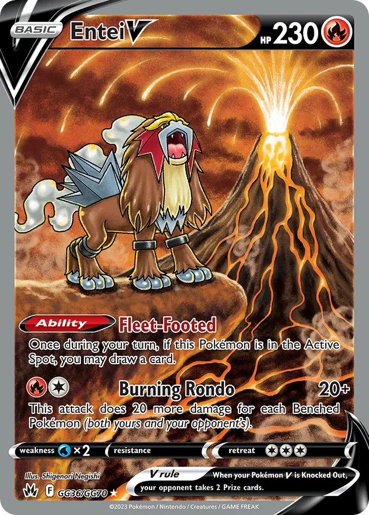 Entei V GG36/70 Realeza Absoluta Galeria de Galar