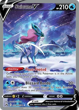Suicune V GG38 Realeza Absoluta Galeria de Galar