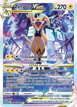 Zeraora V-ASTRO GG43 Realeza Absoluta Galeria de Galar