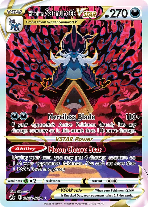 Samurott de Hisui V-ASTRO GG52/70