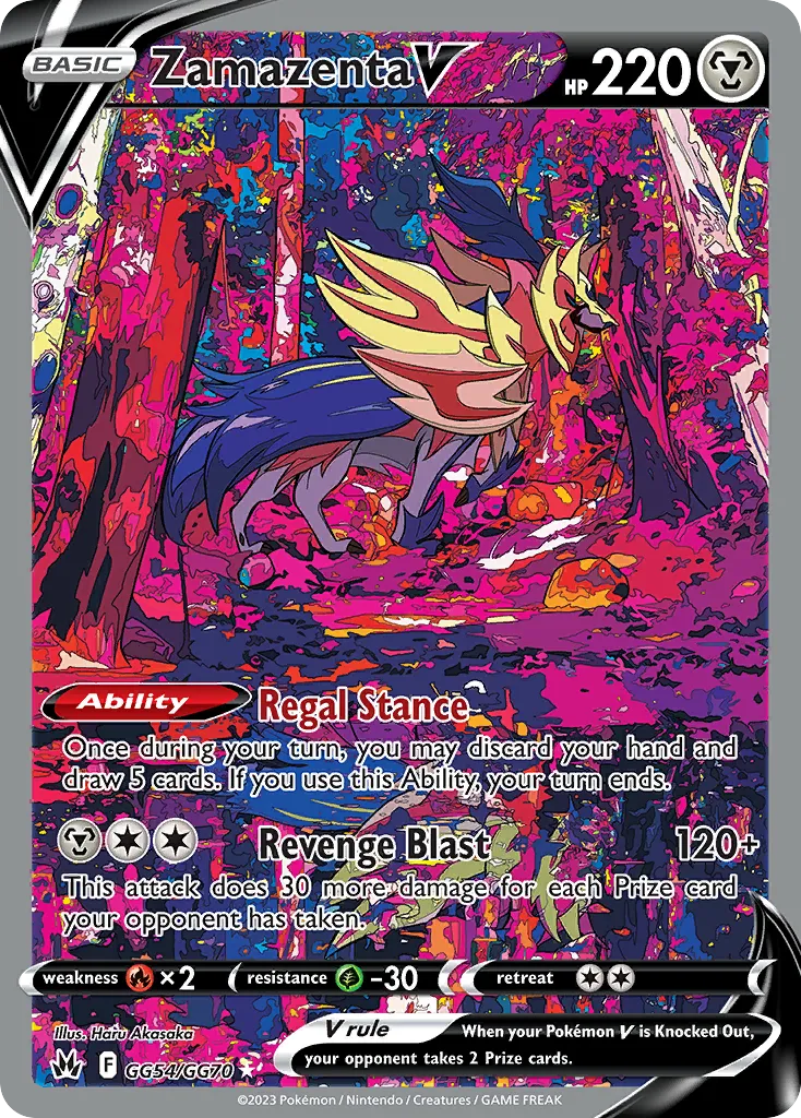 Zamazenta V GG54/70 Realeza Absoluta Galeria de Galar