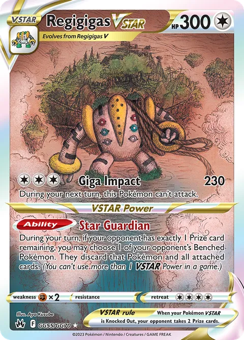 Regigigas V-ASTRO GG55/70