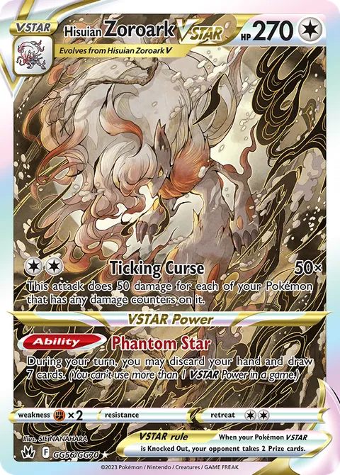 Zoroark de Hisui V-ASTRO GG56/70