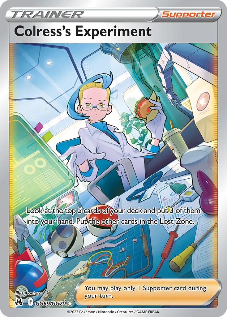 Experimento do Colress GG59/70 Realeza Absoluta Galeria de Galar