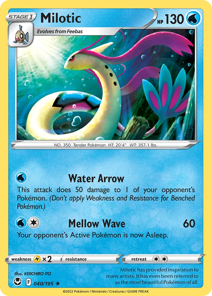 Milotic TG02/30 Tempestade Prateada Galeria de Treinador