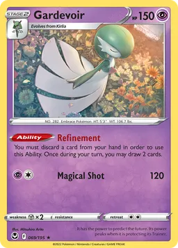 Gardevoir TG05 Tempestade Prateada Galeria de Treinador