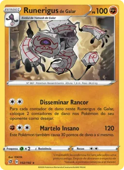Runerigus de Galar 102 Rixa Rebelde