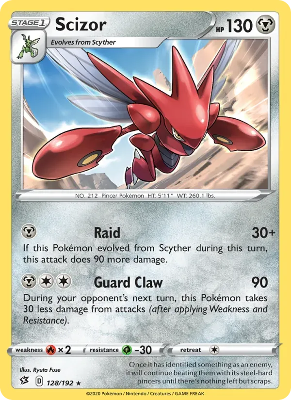 Scizor 128/192 Rixa Rebelde