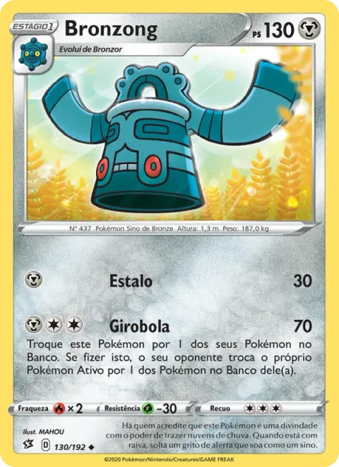 Bronzong 130/192