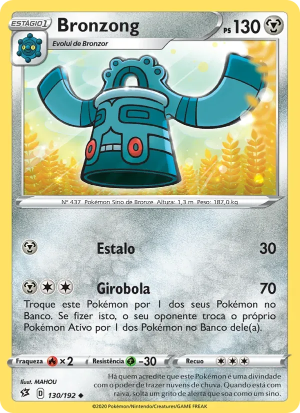Bronzong 130/192 Rixa Rebelde