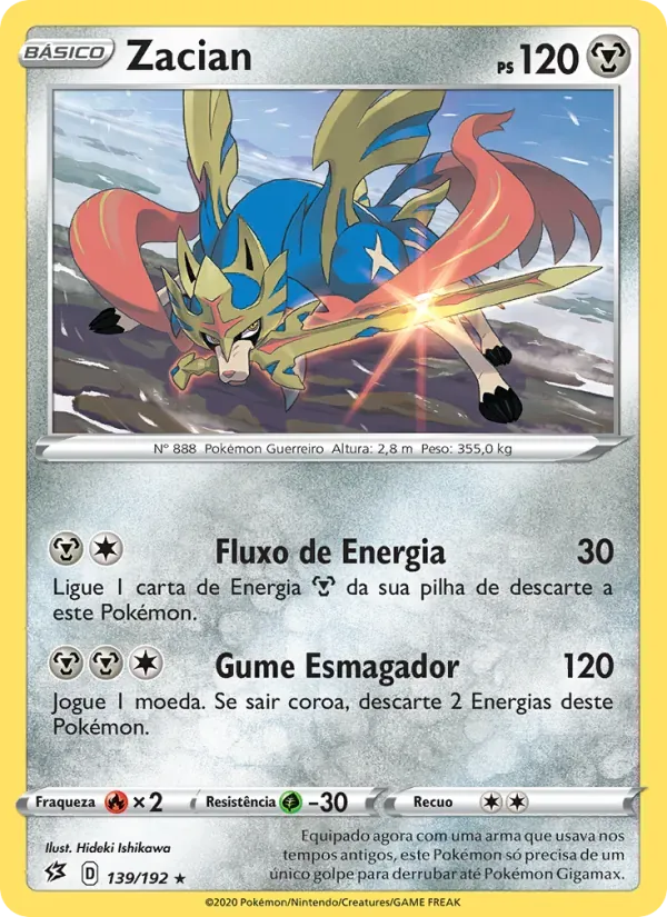 Zacian 139/192 Rixa Rebelde