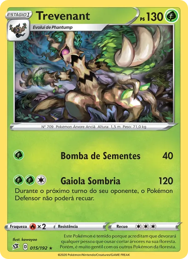 Trevenant 15/192 Rixa Rebelde