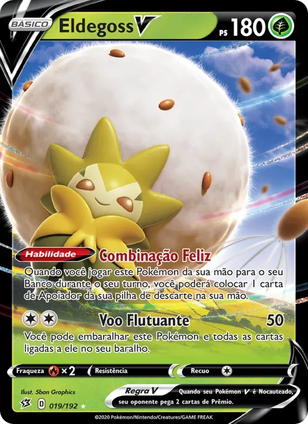 Eldegoss V 19/192 Rixa Rebelde