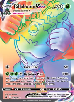 Rillaboom VMAX 193 Rixa Rebelde