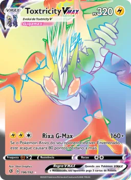 Toxtricity VMAX 196 Rixa Rebelde