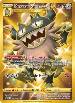 Perrserker de Galar 205 Rixa Rebelde