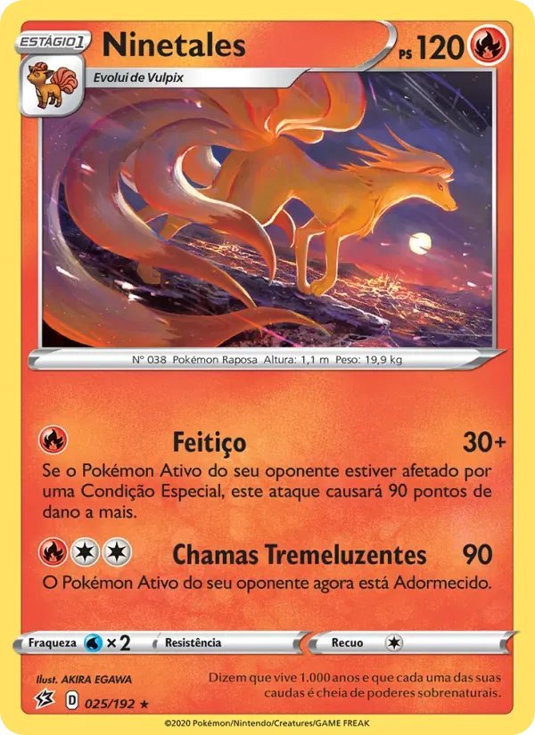 Ninetales 25/192 Rixa Rebelde