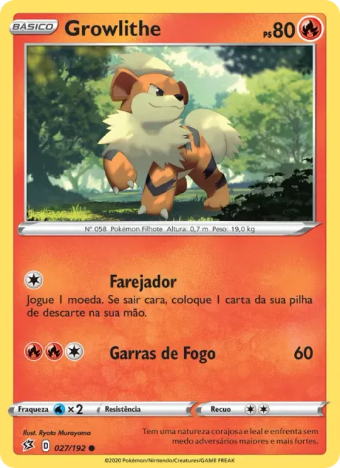 Growlithe 27/192