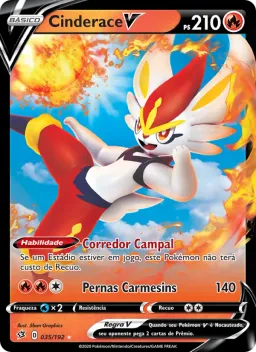 Cinderace V 35 Rixa Rebelde