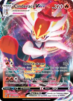 Cinderace VMAX 36 Rixa Rebelde