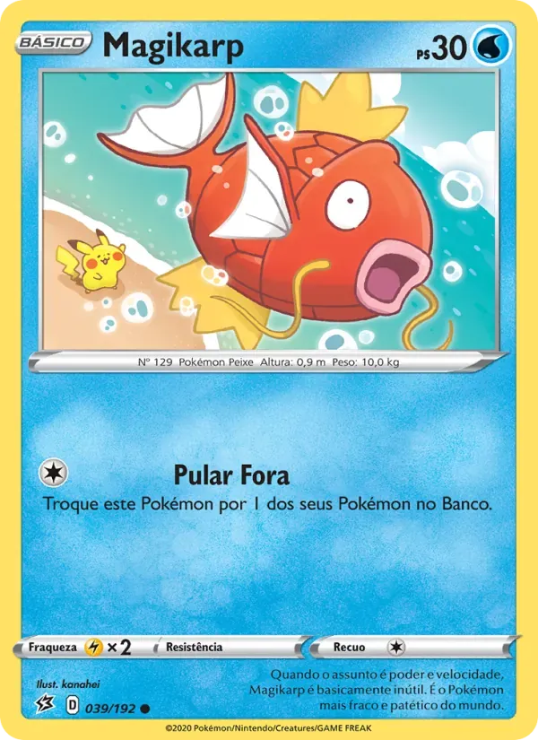 Magikarp 39/192 Rixa Rebelde