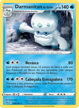 Darmanitan de Galar 48 Rixa Rebelde