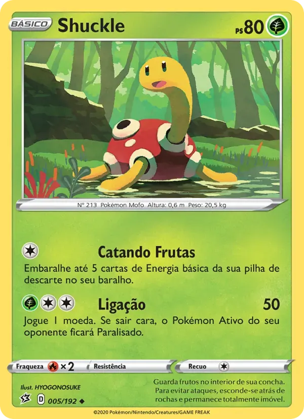 Shuckle 5/192 Rixa Rebelde