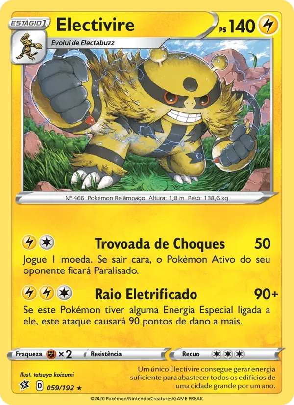 Electivire 59/192 Rixa Rebelde