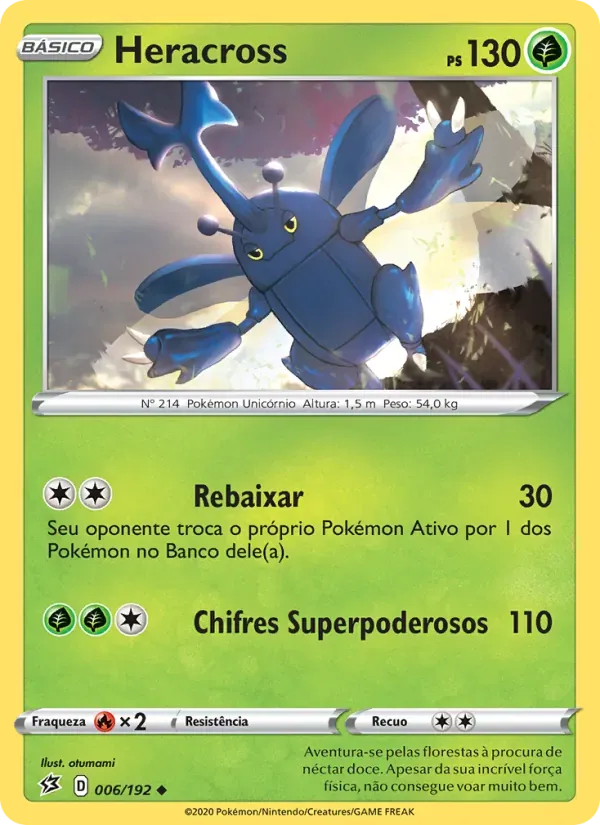 Heracross 6/192 Rixa Rebelde
