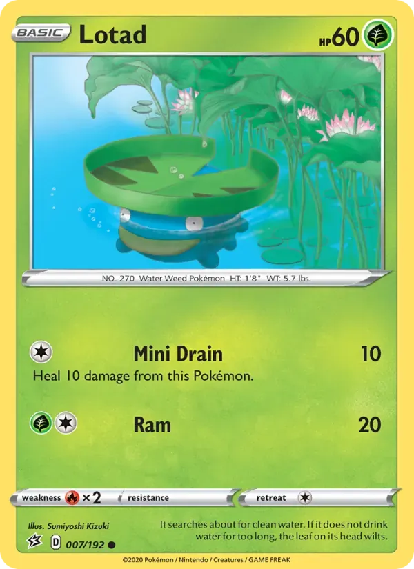 Lotad 7/192 Rixa Rebelde