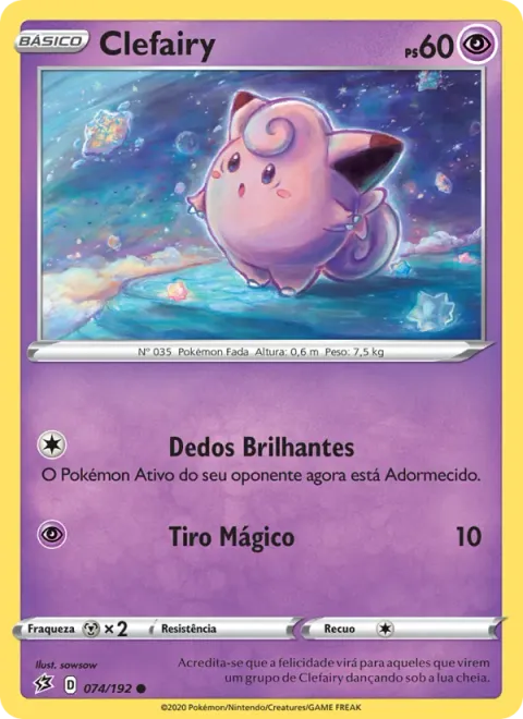 Clefairy 74/192