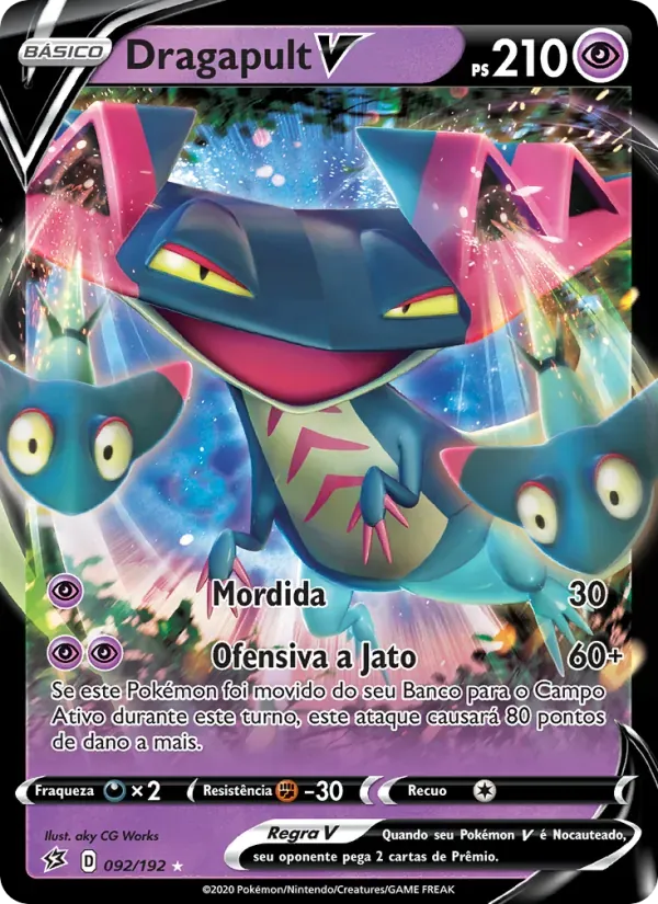 Dragapult V 92/192 Rixa Rebelde