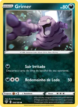Grimer 100 Escuridão Incandescente