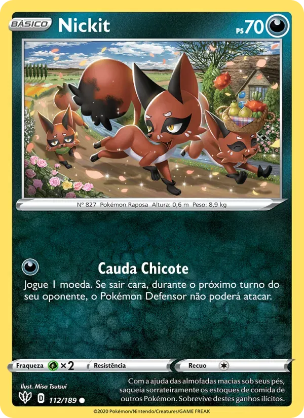 Nickit 112/189 Escuridão Incandescente