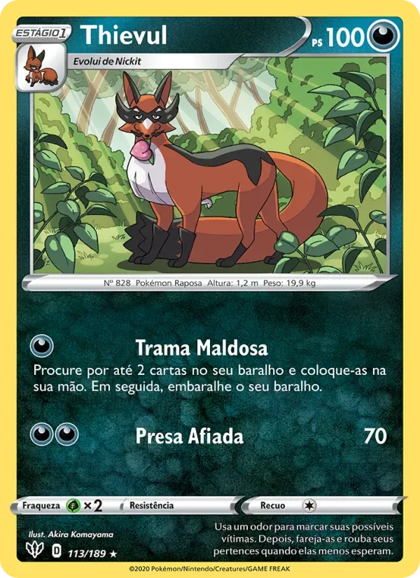 Thievul 113/189 Escuridão Incandescente