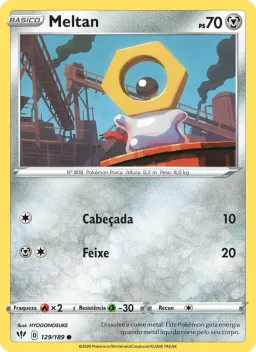 Meltan 129 Escuridão Incandescente