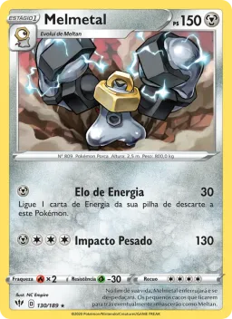 Melmetal 130 Escuridão Incandescente